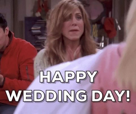 Episode 12 Wedding GIF by Friends - Find & Share on GIPHY