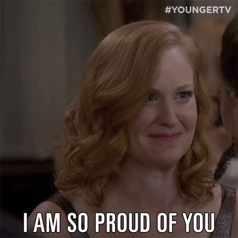 Proud GIF by YoungerTV