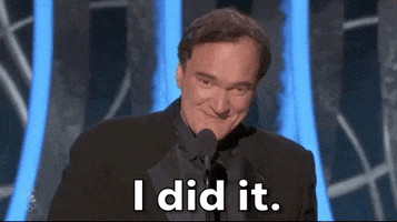 Quentin Tarantino Awards Shows GIF by Golden Globes