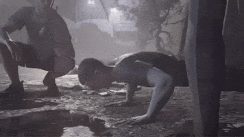 James Bond Push Ups GIF