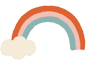 Happy Rainbow Sticker by uhuhualoha