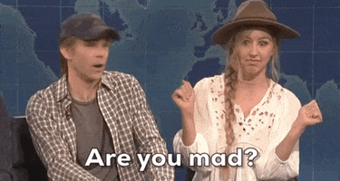 are you mad heidi gardner GIF by Saturday Night Live