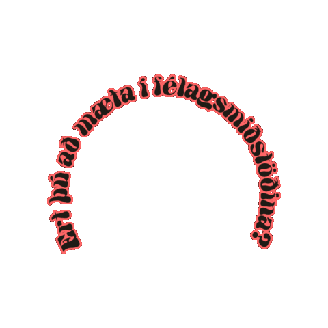 Samfestingurinn24 Sticker by Samfés