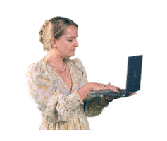 Serious Computer Sticker by teamlewisnl