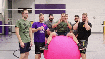 Pink Team GIF by Western Illinois University