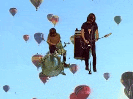 floating jeff the brotherhood GIF by Infinity Cat Recordings