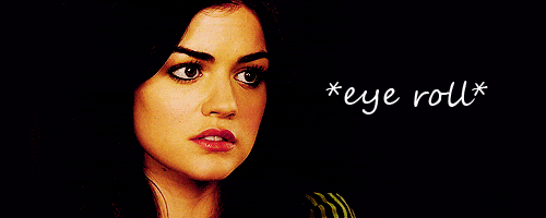 Aria Eye Roll animated GIF