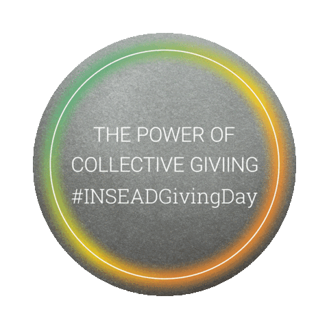 Giving Day Sticker by INSEAD Alumni
