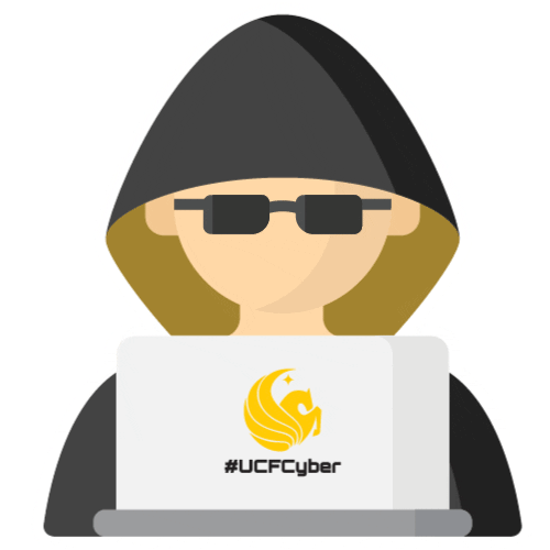 UCF Cyber Security Sticker