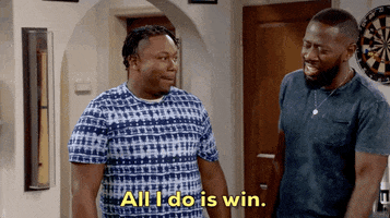 All I Do Is Win Reaction GIF by CBS