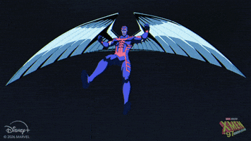 Angel Fighting GIF by Marvel Studios