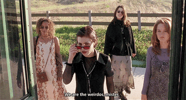 we are the weirdos mister GIF