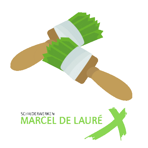 Marcel De Lauré Schilderwerken Sticker