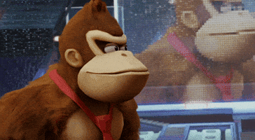 Think Donkey Kong GIF