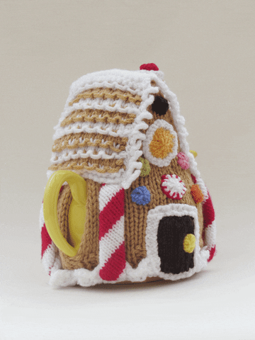 Gingerbread House Christmas GIF by TeaCosyFolk