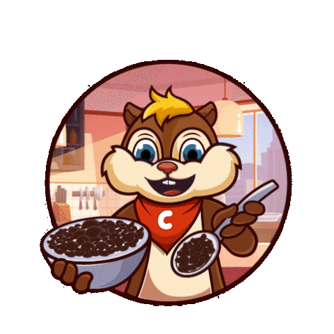 Simba Cereal Sticker