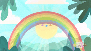 rainbow GIF by Super Simple
