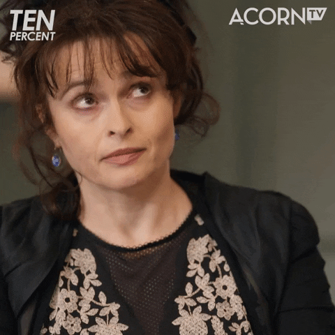 Helena Bonham Carter Wow GIF by Acorn TV