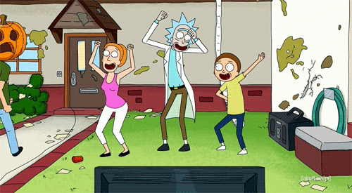 Rick And Morty Dancing GIF - Find & Share on GIPHY