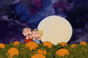 its the great pumpkin charlie brown halloween GIF by Peanuts
