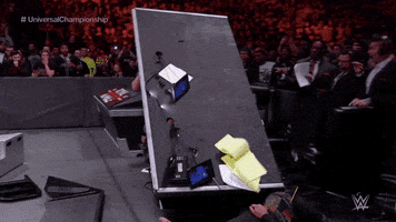 Angry Brock Lesnar GIF by WWE