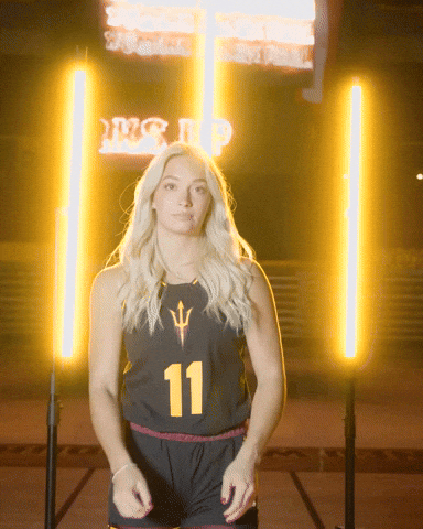 Womens Basketball GIF by ASUWBB