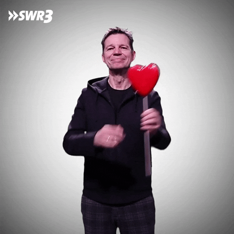 In Love Reaction GIF by SWR3