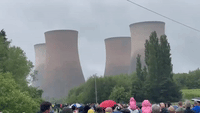 Cooling Towers Demolished Following Closure of Staffordshire Power Station