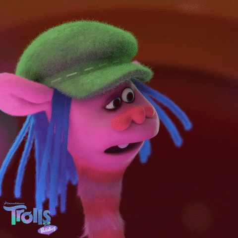 Trolls Holiday Mood GIF by DreamWorks Trolls
