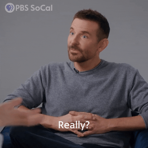 Are You Serious Bradley Cooper GIF by PBS SoCal