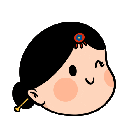 In Love Korean Sticker by Hello Korea Box