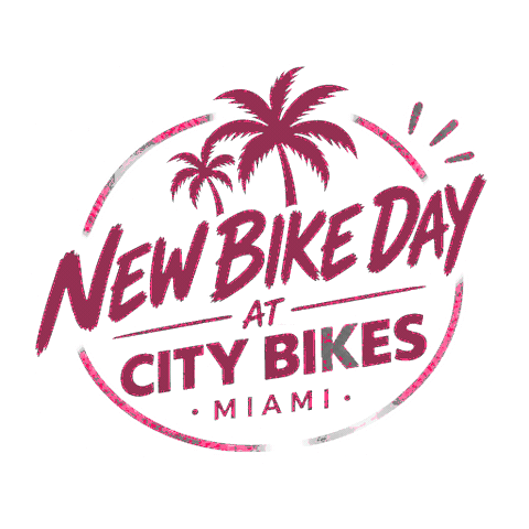 Newbikeday Sticker by City Bikes Miami