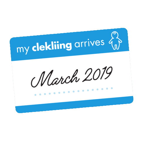 Expecting Due Date Sticker by Clek