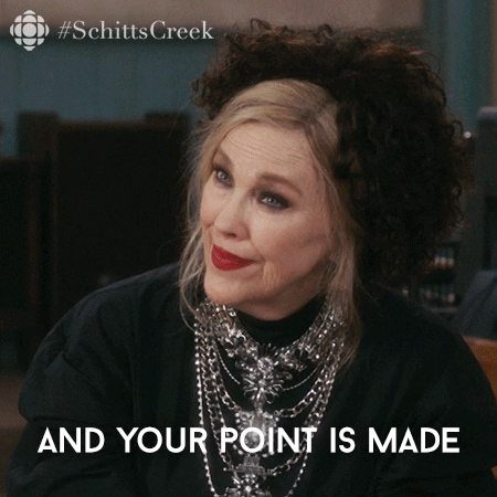 schitts creek thank you GIF by CBC
