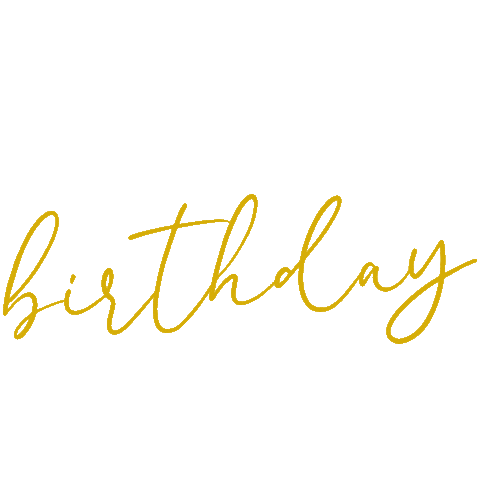 Happy Birthday Sticker by Caroline Gardner