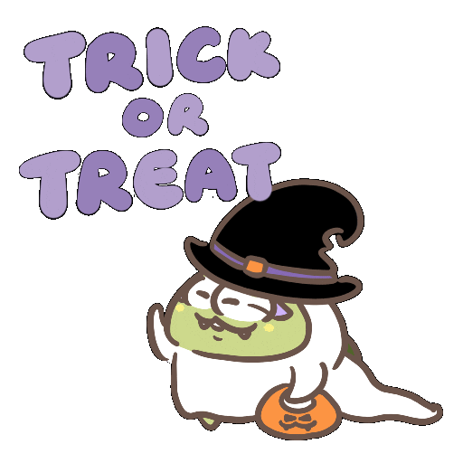 Halloween Ghost Sticker