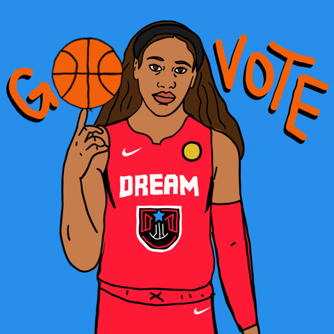 Womens Basketball GIF by #GoVote