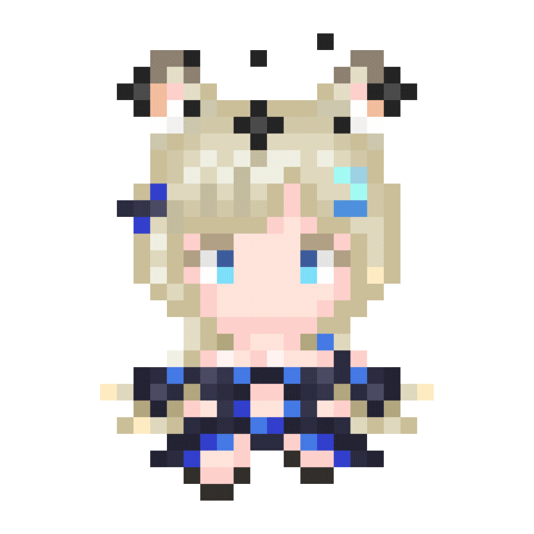 Pixel 8Bit Sticker