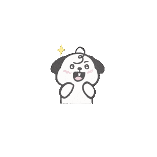 Happy Dog Sticker