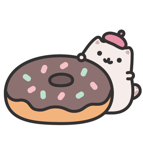 Cat Hello Sticker