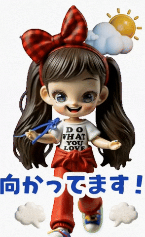 走る GIF