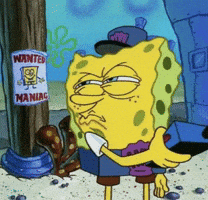 Spongebob Looking GIF