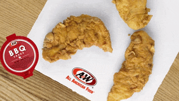 chicken tenders GIF by A&W Restaurants