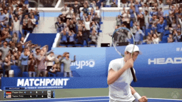 Happy Tennis Court GIF by Xbox