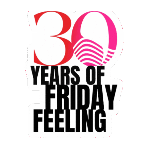 30Yearsfridays Sticker By TGIF