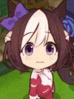 Staring Special Week GIF