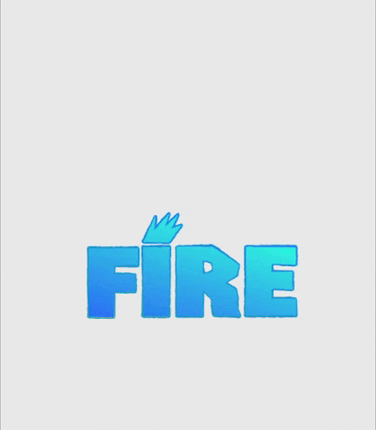 On Fire Animation GIF