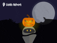 A Merry Halloween – Animated GIF file – Wings of Whimsy