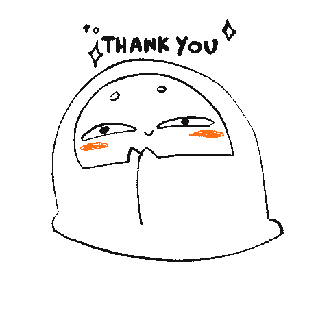 Mimi Thank You Sticker
