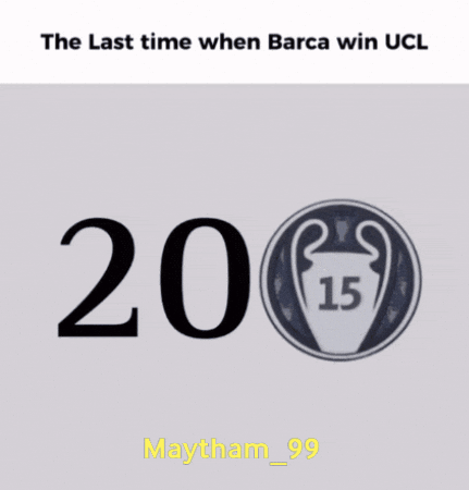 Champions League Barcelona GIF